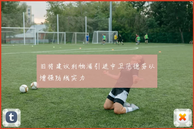 旧将建议利物浦引进中卫范德芬以增强防线实力